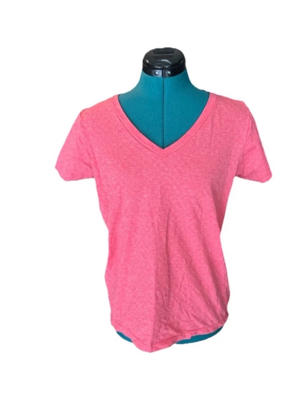 OOO Uniquely Lorna Jane, Size Medium, Active Wear Pink Top, V neck